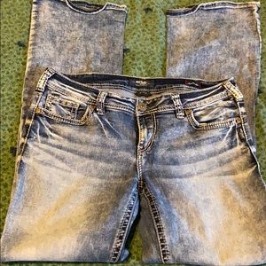 Silver jeans aiko 33x 33